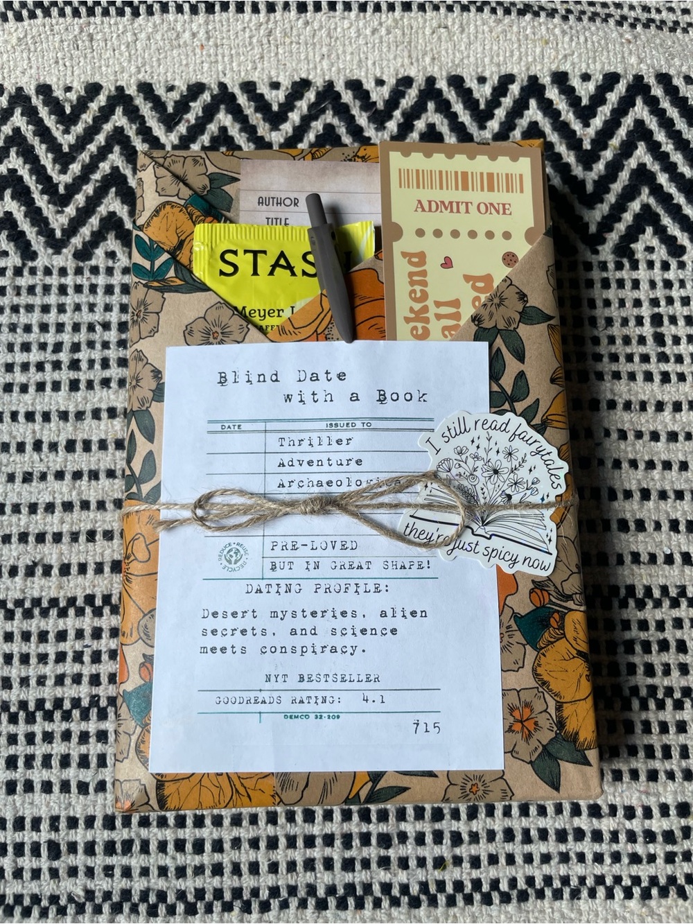Blind date with a book